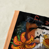 Jaar van de Tiger Chinese Zodiac Strandlaken (In situ)