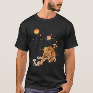 JAAR VAN DE TIGER Crouching Tiger Happy Chinese Ne T-shirt