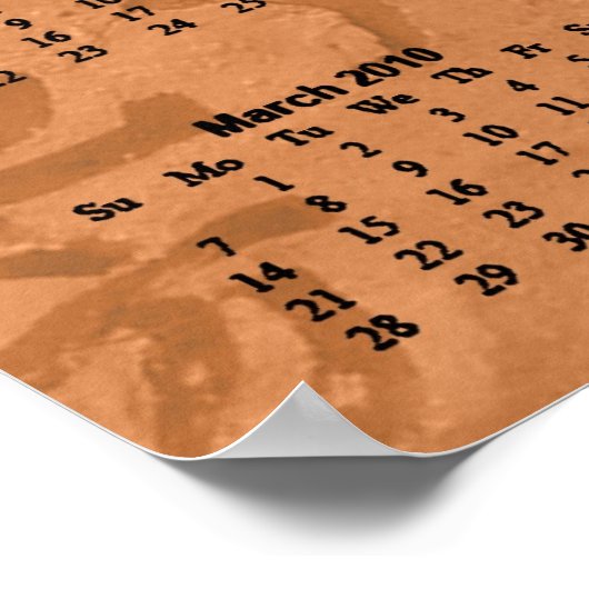 Jaar van de Tijger 2010 Poster (Hoek)