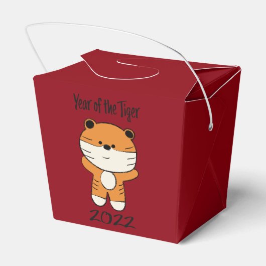 Jaar van de Tijger 2022 Bedankdoosjes (Achterkant)