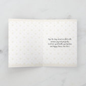 Jaar van de Tijger 2022 Chinees Karakter Kaart (Binnen)