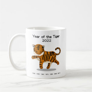 Jaar van de tijger 2022: Dierenbescherming in de d Koffiemok