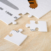 Jaar van de tijger 2022: Dierenbescherming in de d Legpuzzel (Zijkant)