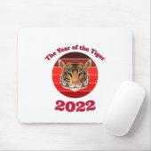 Jaar van de Tijger 2022 Muismat (Met muis)