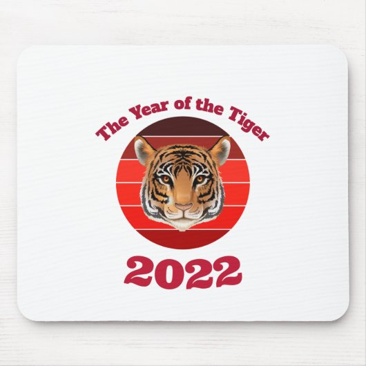 Jaar van de Tijger 2022 Muismat (Voorkant)