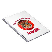 Jaar van de Tijger 2022 Notitieboek (Rechterzijde)