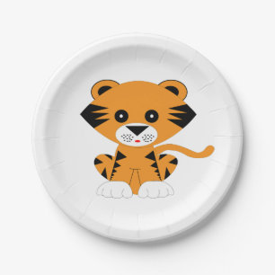 Jaar van de Tijger 2022 Papieren Bordje