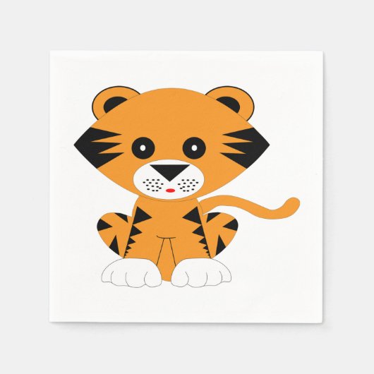 Jaar van de Tijger 2022 Servet (Voorkant)