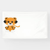 Jaar van de Tijger 2022 Spandoek (Horizontaal)