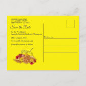 Jaar van de tijger aankondigingskaart (Achterkant)