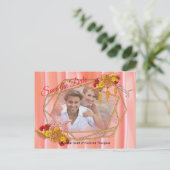 Jaar van de tijger aankondigingskaart (Staand voorkant)