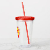 Jaar van de tijger acryl drinkbeker (Links)