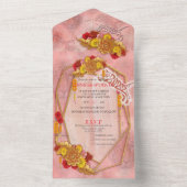 Jaar van de tijger all in one uitnodiging (Binnen)