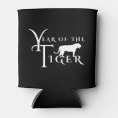 Jaar van de tijger blikjeskoeler (Voorkant)