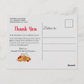 Jaar van de tijger briefkaart (Achterkant)