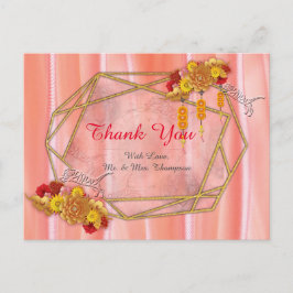 Jaar van de tijger briefkaart