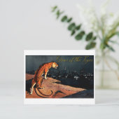 Jaar van de Tijger Briefkaart (Staand voorkant)