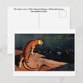 Jaar van de Tijger Briefkaart (Voorkant / Achterkant)