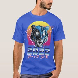 Jaar van de Tijger-Chinese dierentuin NIEUW 2022 T-shirt