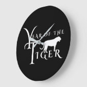 Jaar van de tijger grote klok (Hoek)