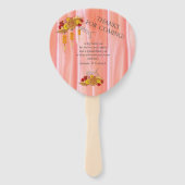 Jaar van de tijger handwaaier (Achterkant)