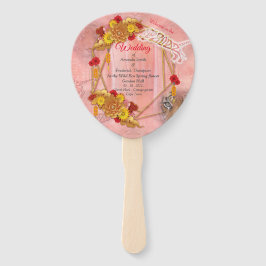 Jaar van de tijger handwaaier