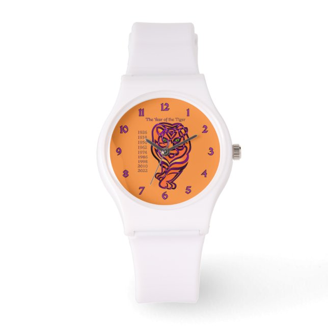 Jaar van de tijger horloge (Voorkant)