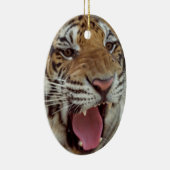 Jaar van de Tijger Keramisch Ornament (Rechts)