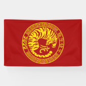 Jaar van de Tijger nieuwjaar 2022 Traditioneel Spandoek (Horizontaal)