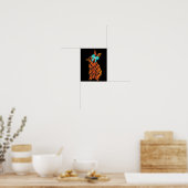Jaar Van De Tijger Paashaas 2022 Schattig Dier Pr Poster (Keuken)