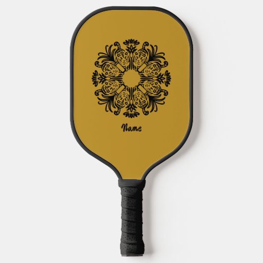 Jaar van de tijger pickleball paddle (Voorkant)