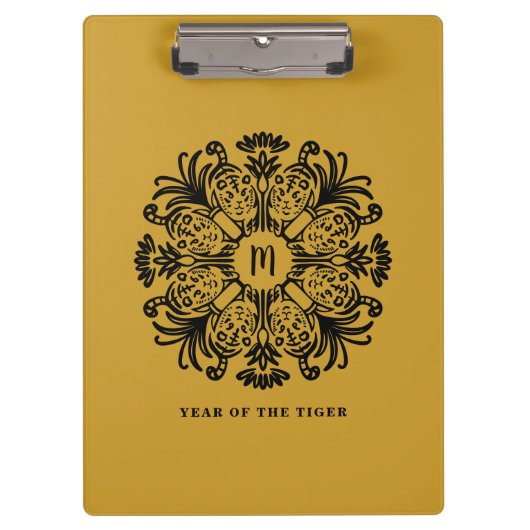 Jaar van de Tijger Planner 2027 Klembord (Voorkant)