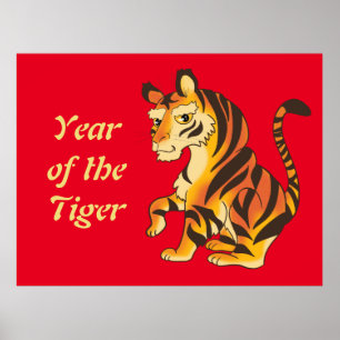 Jaar van de tijger poster