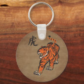 Jaar van de tijger sleutelhanger (Voorkant)