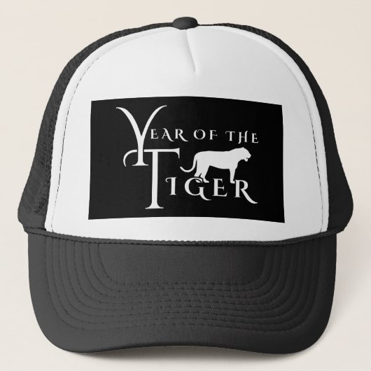 Jaar van de tijger trucker pet (Voorkant)