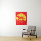 Jaar van de tijger wandkleed (In situ)