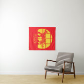 Jaar van de tijger wandkleed (In Situ (horizontaal))