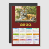 Jaar van de Tijgerkaart (Voorkant / Achterkant)