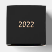 Jaar van de Tijgerontwerpversnellingsbak Bedankdoosjes (Bovenkant)