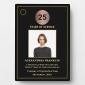 Jaar van de Toekenning van de Aangepaste Toekennin Fotoplaat (voorkant)