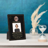 Jaar van de Toekenning van de Aangepaste Toekennin Fotoplaat (Zijkant)