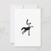 Jaar van de uitnodigingen van de Paarden (Achterkant)