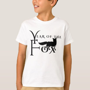 Jaar van de vos t-shirt