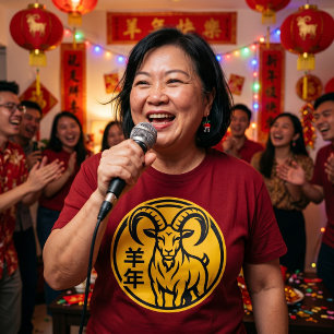 Jaar Van De Vuur Geit 2027 Chinees Nieuwjaar Shirt