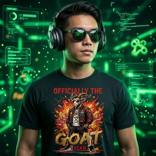 Jaar Van De Vuur Geit 2027 Grootste Aller Tijden T-shirt