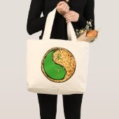 Jaar van de Vuur Geit Grote Tote Bag (Voorkant (product))