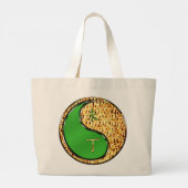 Jaar van de Vuur Geit Grote Tote Bag (Achterkant)