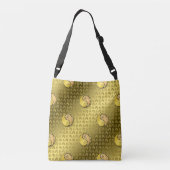 Jaar van de vuurdraak crossbody tas (Achterkant)