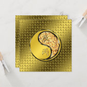 Jaar van de vuurdraak kaart (Voorkant / Achterkant in situ)