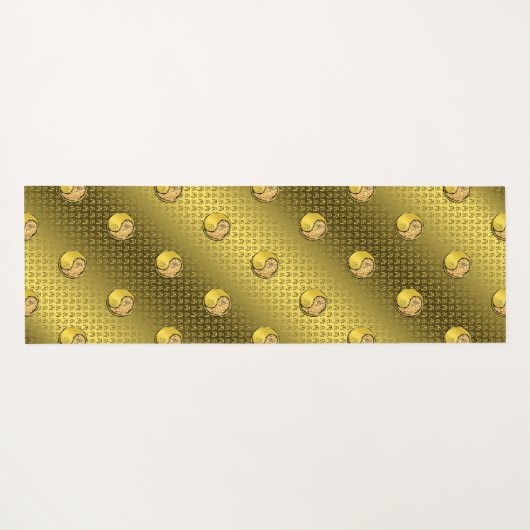 Jaar van de vuurdraak yogamat (Achterkant (horizontaal))